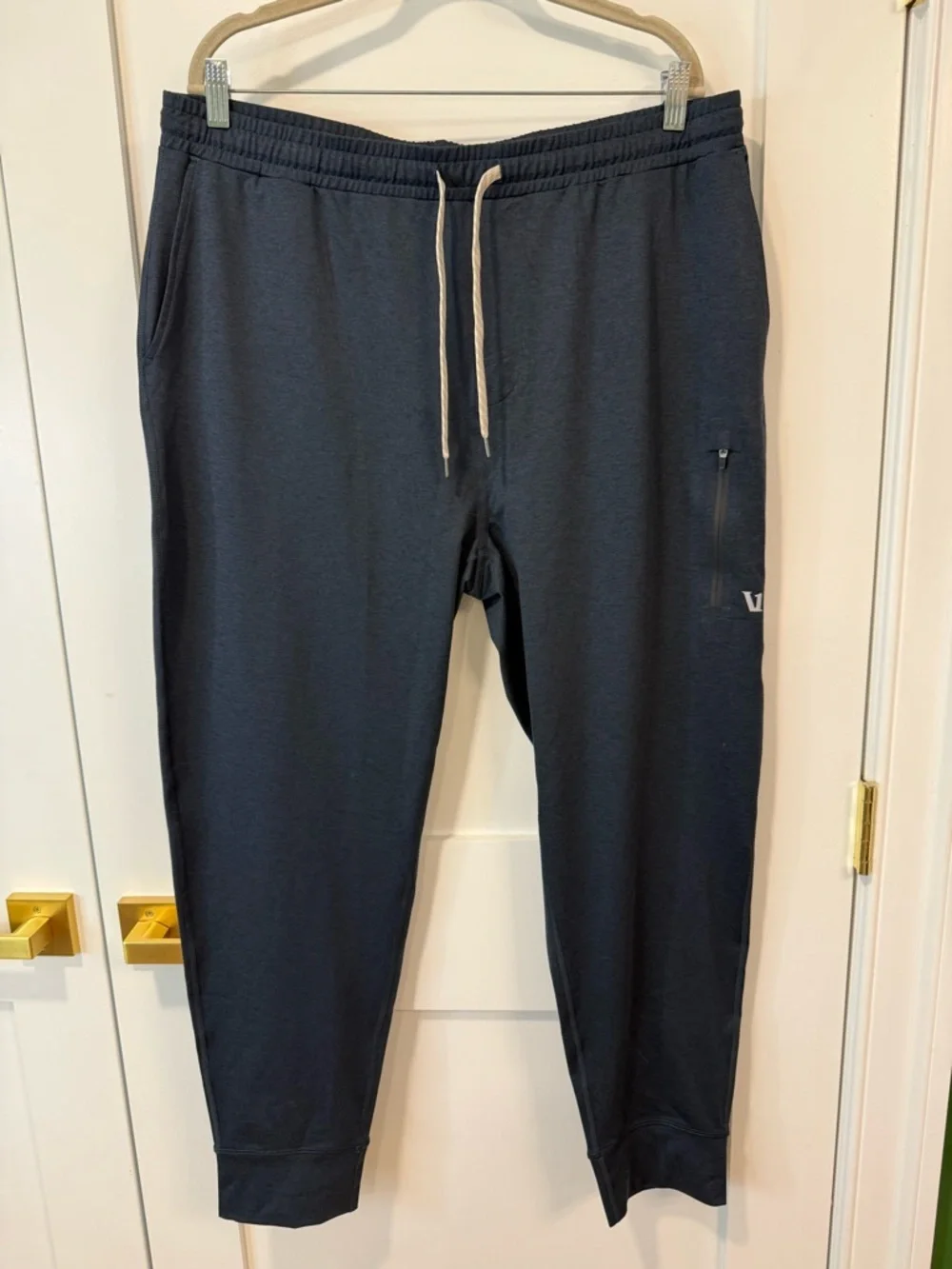 Vuori Men’s Ink Heather Sunday Performance Joggers - Size XXL
